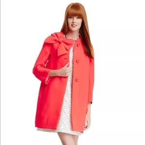 Kate Spade Bow Coat Jacket XS - like new!